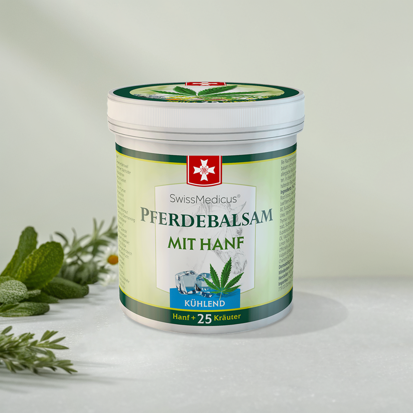 Pferdebalsam kühlend mit Hanf