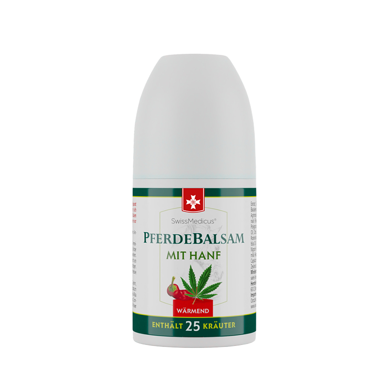 Pferdebalsam wärmend mit Hanf Roll-on 90 ml