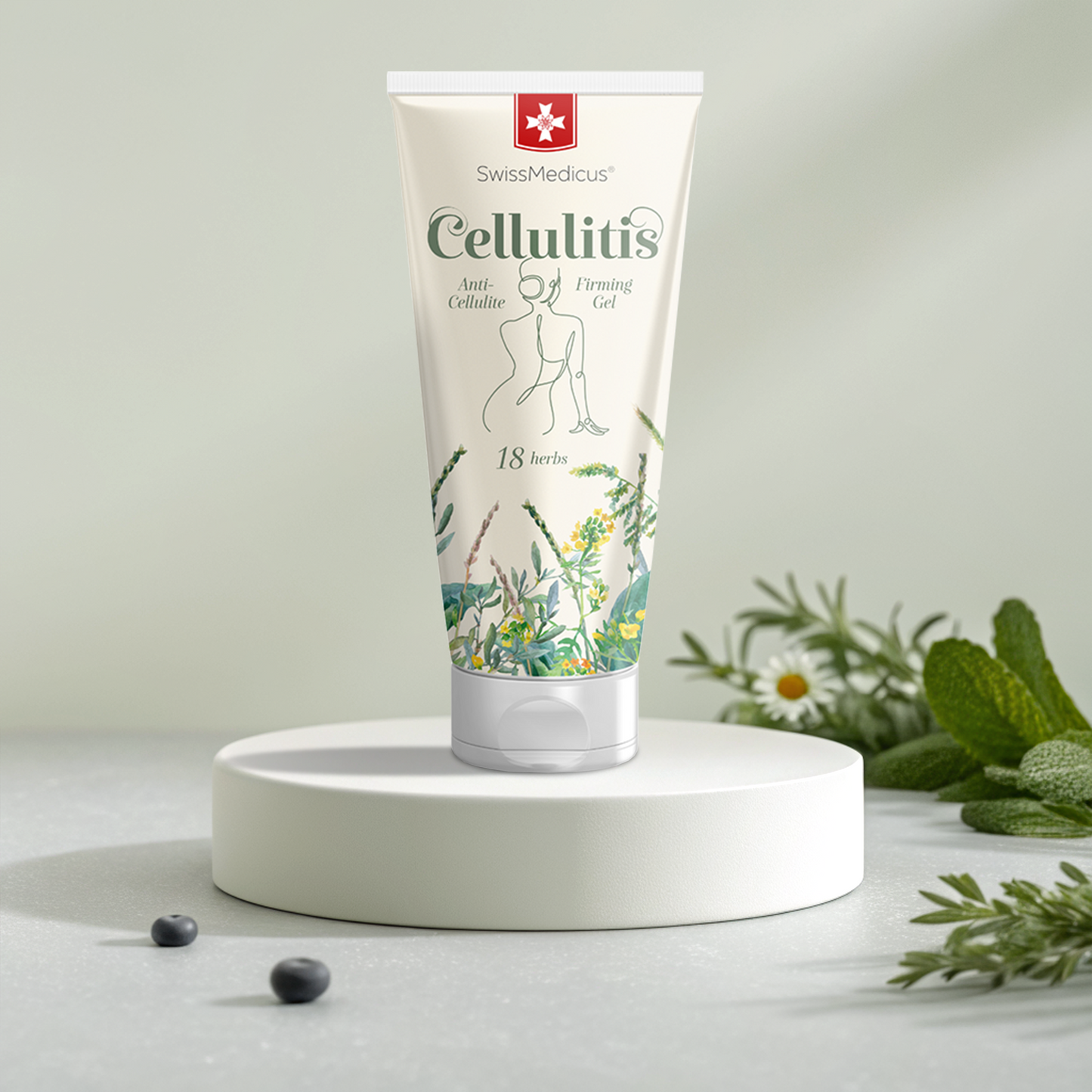 Anti-Cellulite-Gel mit Kräuterextrakten 200 ml
