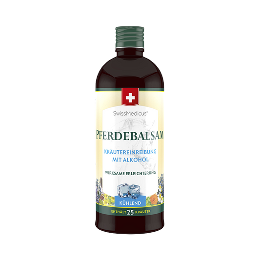 Kräuter-Alkohol-Einreibung kühlend