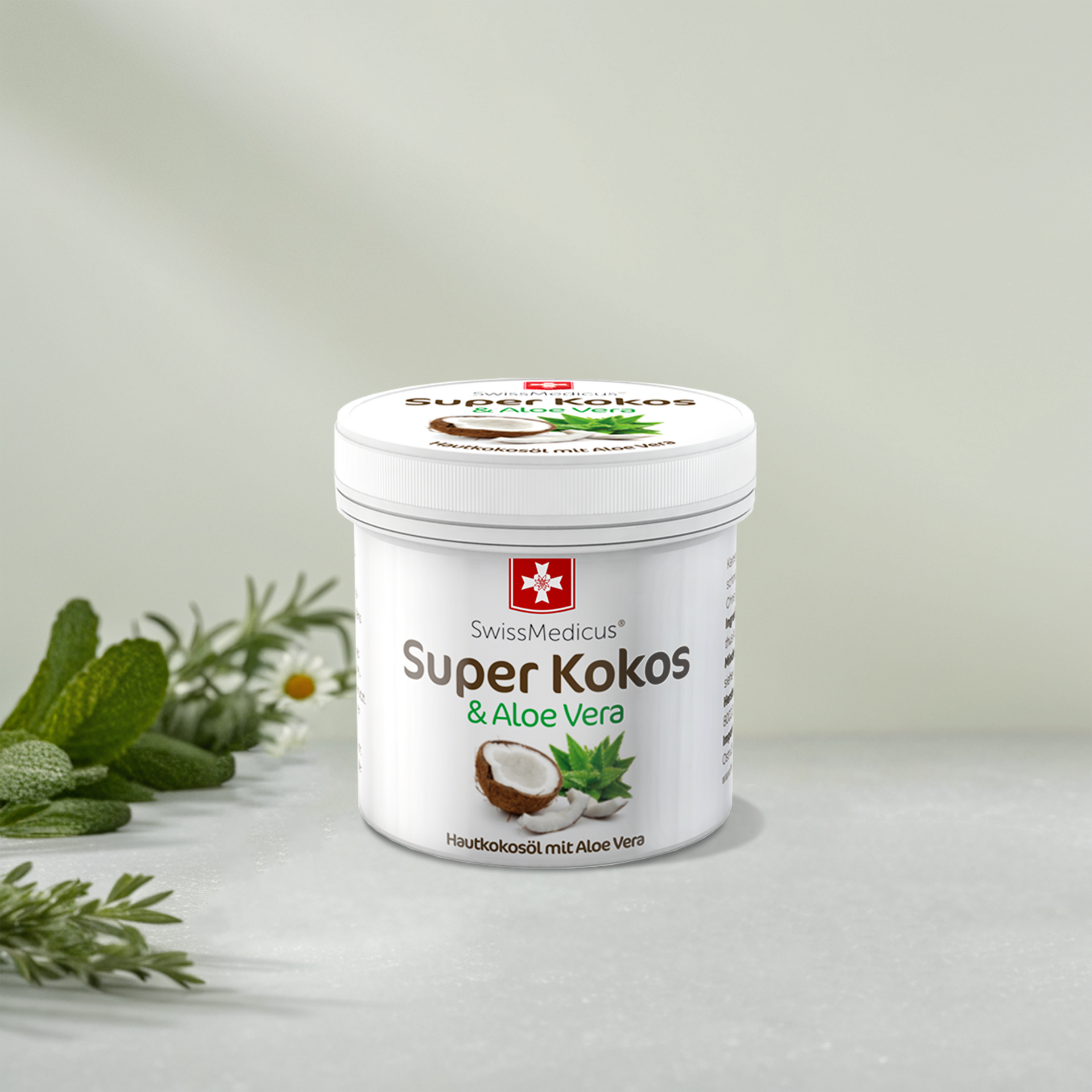 Super Kokos mit Aloe Vera für das Gesicht - natürliche Gesichtspflege