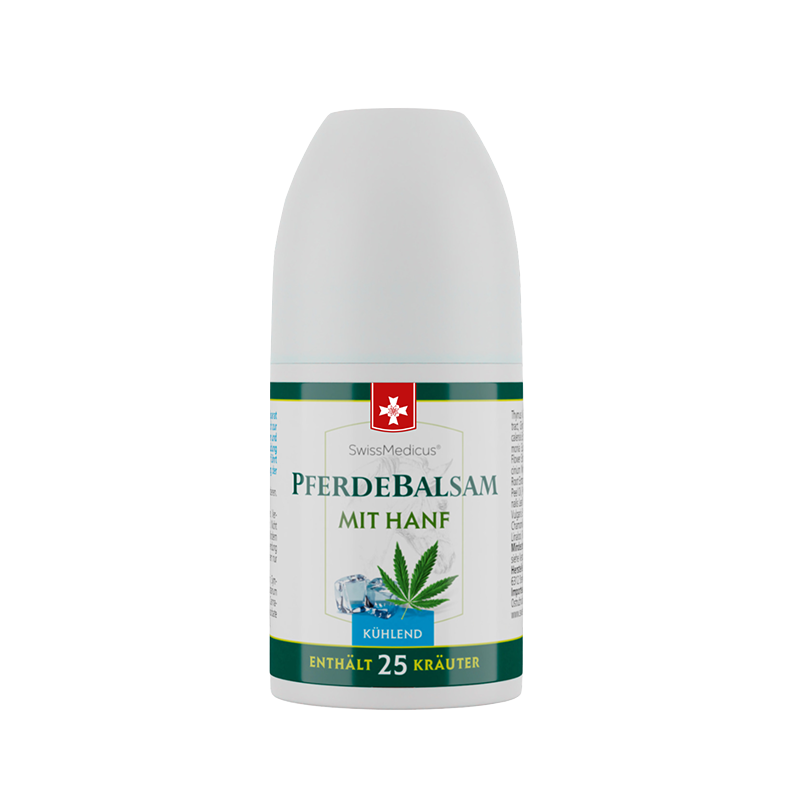 Pferdebalsam kühlend mit Hanf Roll-on 90 ml