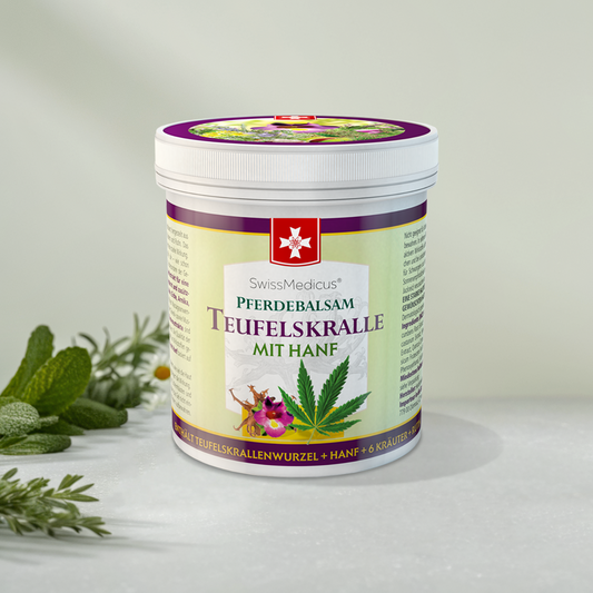 Teufelskralle Massagegel mit Hanf