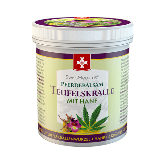 Teufelskralle Massagegel mit Hanf