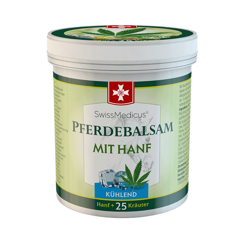Pferdebalsam kühlend mit Hanf