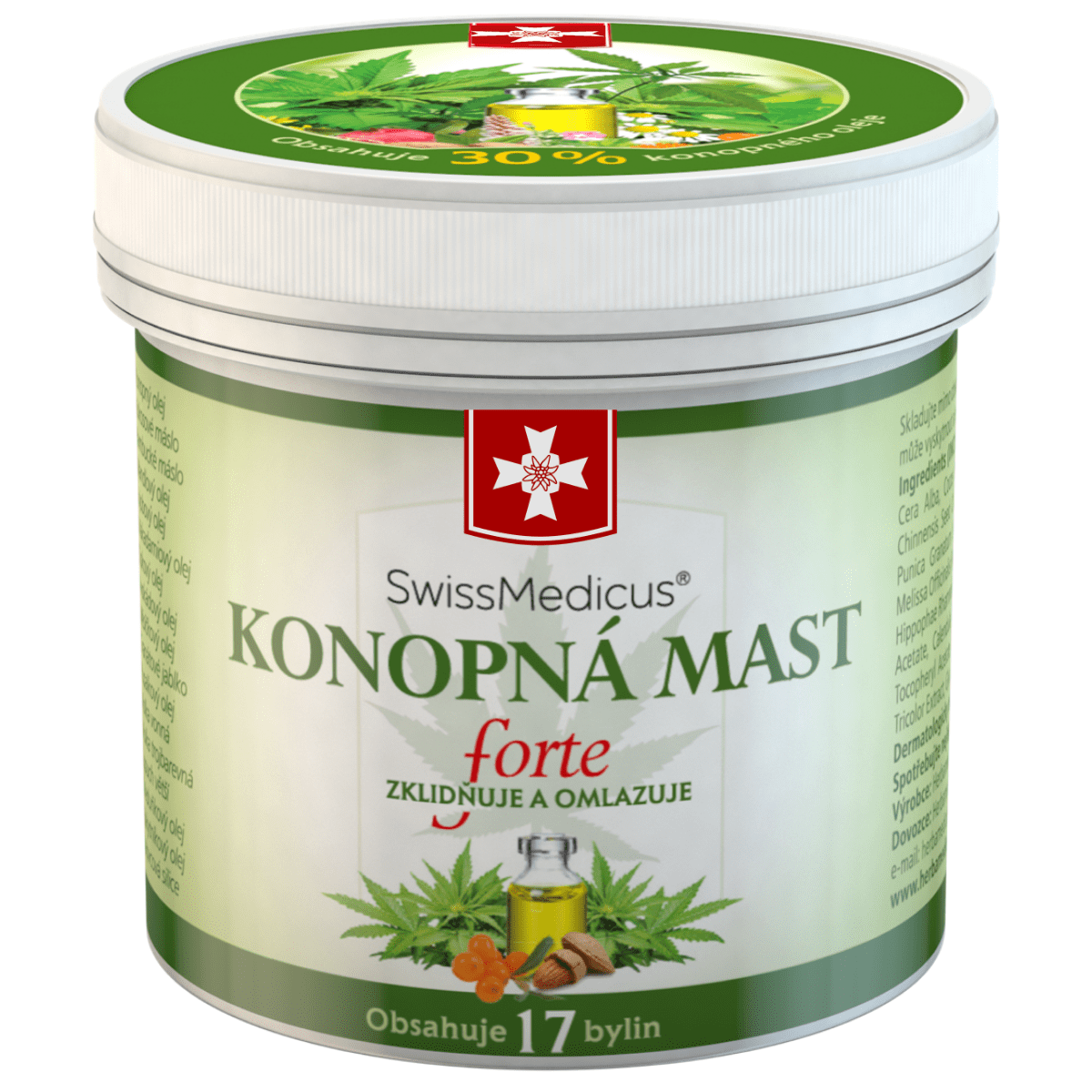 Konopná mast - 125 ml