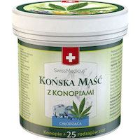 Końska maść z konopiami chłodząca 250 ml
