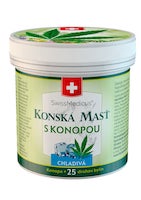 Konská masť s konopou chladivá - 250 ml