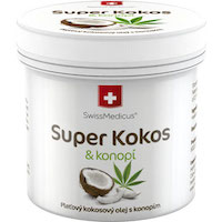 Super Kokos s konopou pleťový - 150 ml