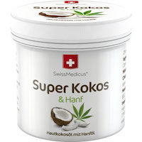 Super Coconut with hemp for skin use - 150 ml