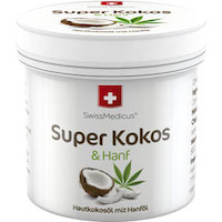 Super Cocco con canapa per il viso 150 ml