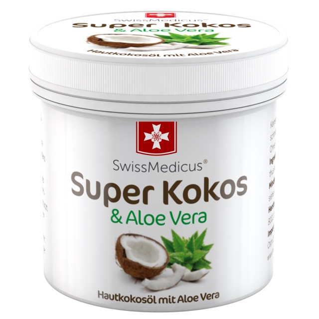 Super Kokos mit Aloe vera Hautkokosöl 150 ml