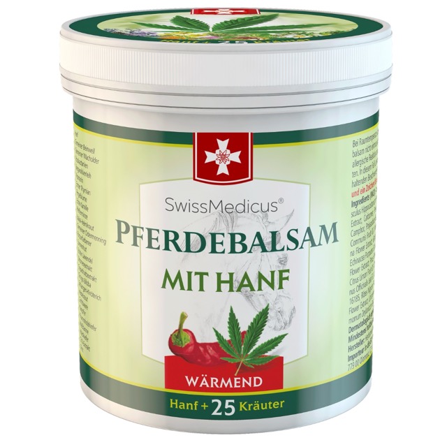 Pferdebalsam con cáñamo calentamiento 500 ml