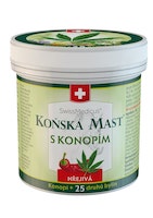 Konská masť s konope hrejivá 500 ml