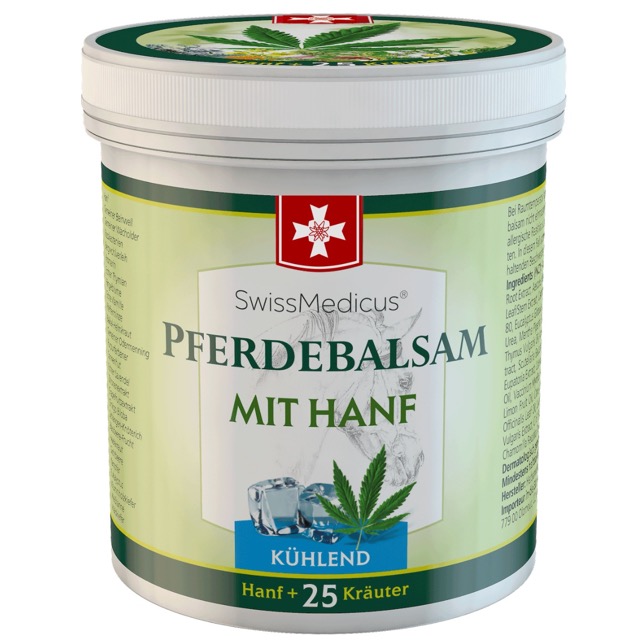 Pferdebalsam con cannabis enfriamiento - 500 ml