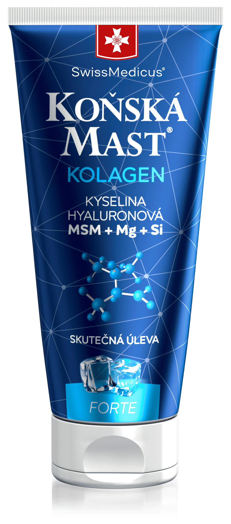 Koňská mast s mořským kolagenem forte chladivá 200 ml