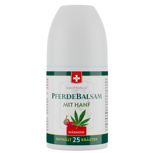 Pferdebalsam alla canapa caldo ROLL-ON 90 ml