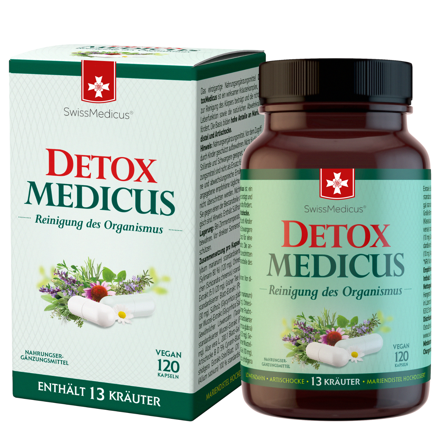 DetoxMedicus 120 cápsulas