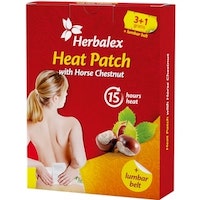 Herbalex Heat patches with Horse Chestnut + lumbar belt